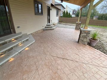 Outdoor patio overhang install contractor in Highland Heights, OH 44143