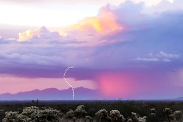 "Sunset Monsoon" by Celeste Boudreaux