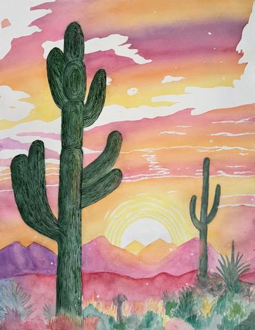 "Sunset" by Emily Ketchmark