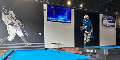 Mira Mesa sports bar pool tables and TVs
