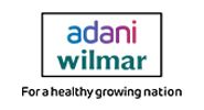 Adani Wilmar logo with tagline for a healthy growing nation.