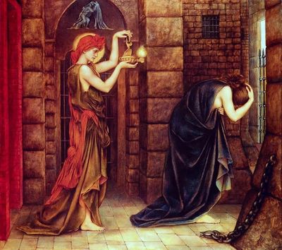 Hope in a Prison of Despair (Artist: Evelyn De Morgan)