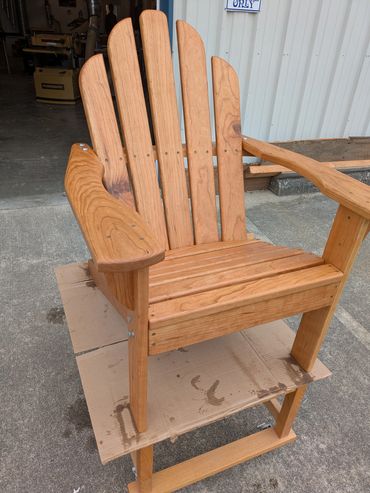 Cherry Adirondack chair, prototype $889