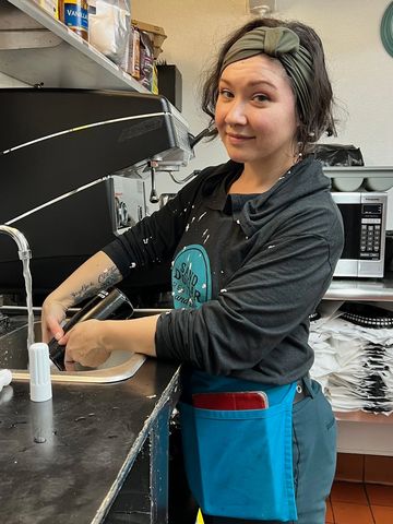 Maia has helped in the front house, developed our bar menu and helped train front house staff