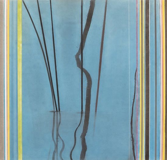 Beautiful pencil art work on the display