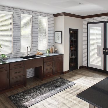 Wood and faux wood blinds