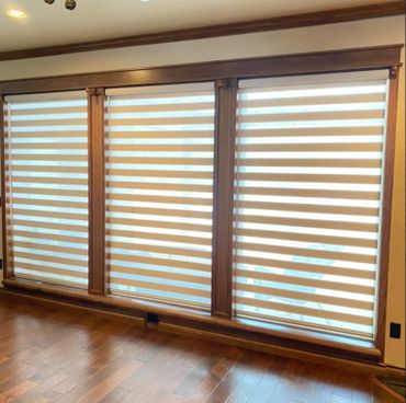 sheer and layered shades