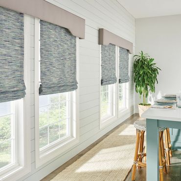 Graber soft roman shade