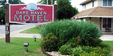 Dare Haven Motel in Manteo on Roanoke Island in the Outer Banks
