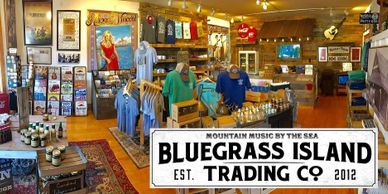 Blue Grass Island Trading Co.  in Manteo on Roanoke Island in the Outer Banks