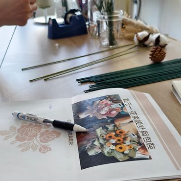 花藝課程 - 課堂紀錄