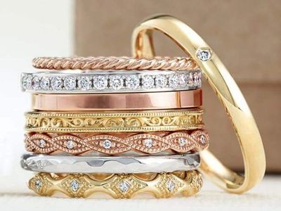 wedding bands and eternity rings.
