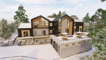 Custom Home Design - Cedar City, UT 5,000 SF - Mountain House