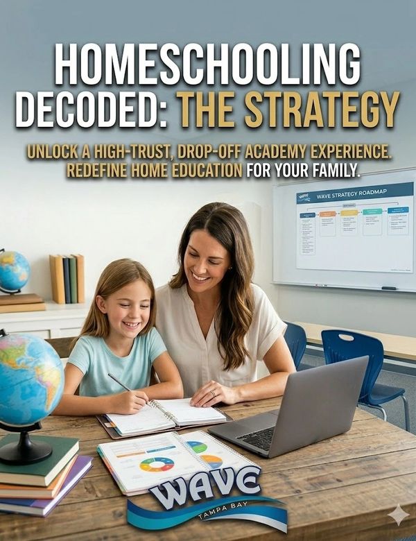 Homeschooling Decoded: Strategy Night WAVE of Tampa Bay. Monday June 8th 7:00 PM