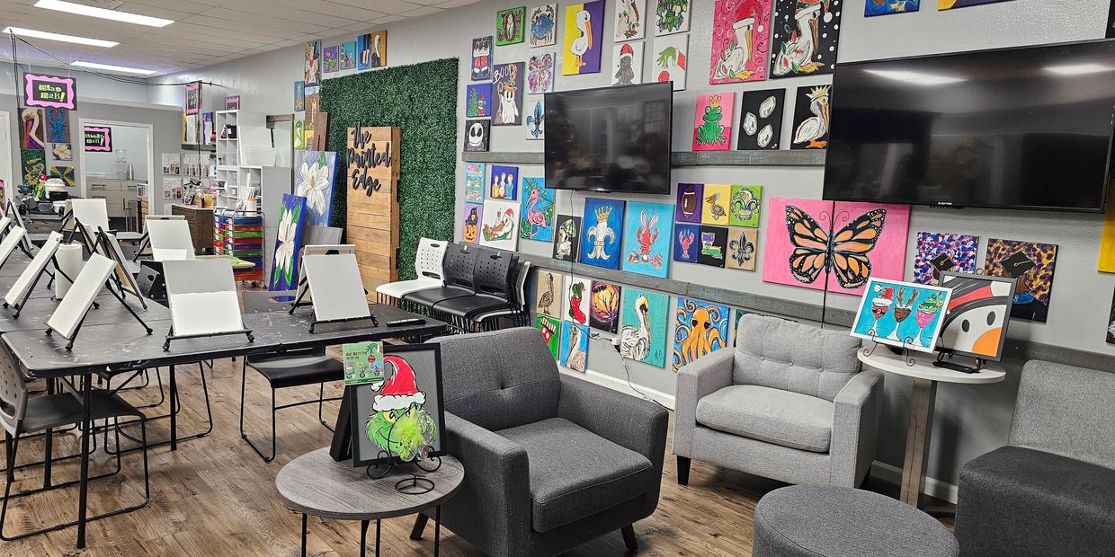 The Painted Edge studio.