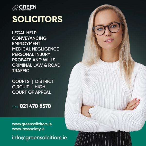 SOLICITOR Injury Resolution, Medical Negligence, Conveyancing, Probate, Divorce Cork