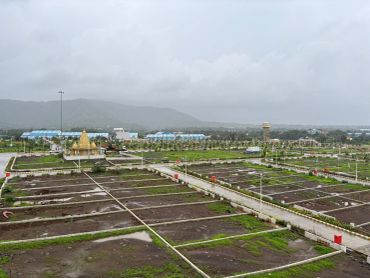 Large open area with paths and greenery under cloudy sky.
msrdc approved na plots for sale in third mumbai
mumbai third properties
sankalp meadows
riyasat infra
riyasat