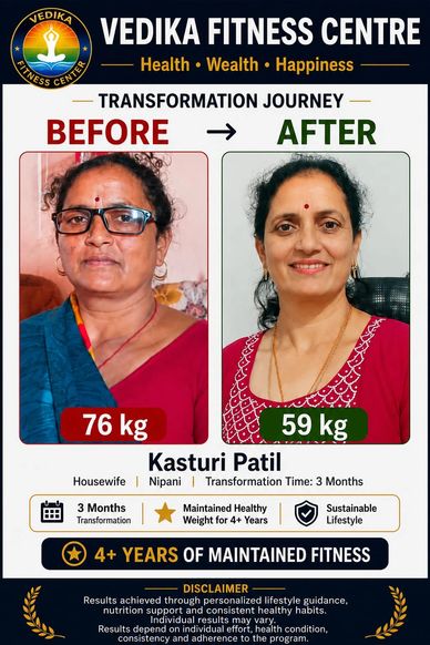 Personalized yoga therapy, posture correction and healthy lifestyle guidance helped improve mobility