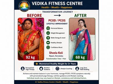 Personalized yoga therapy, nutrition guidance and healthy lifestyle coaching supported weight manage