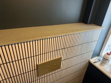 Pre-painted mdf ledge board