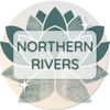 A badge displaying 'Northern Rivers'