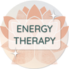 A badge displaying 'Energy Therapy'