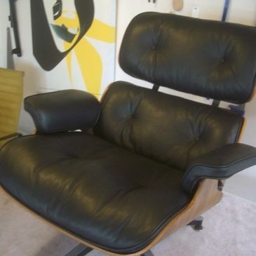 Eames Lounge Chair Reupholstery