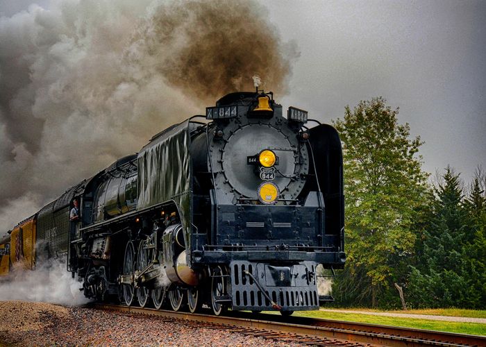 Union Pacific, steam locomotive, steam engine, train, UP 844, Jane Ballard Photography