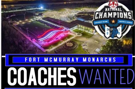 coaches wanted, monarchs football