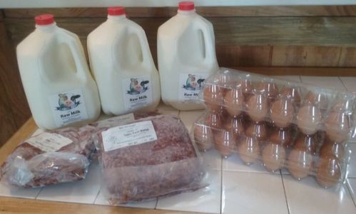 Raw milk, fresh eggs, grass-fed beef and goat, and so much more! 