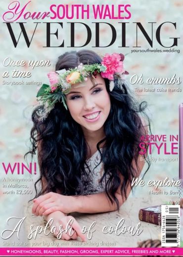 YOUR SOUTH WALES WEDDING MAGAZINE CWM WEDDING MAGAZINE LOXUS HAIR AND MAKE-UP MAY/JUNE