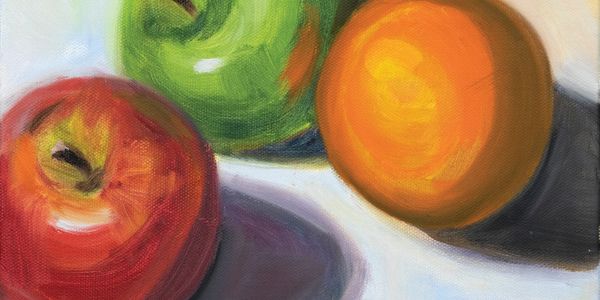Apples and Oranges Giclee Print