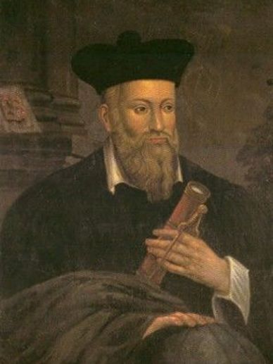 A painting of Michel de Nostradamus