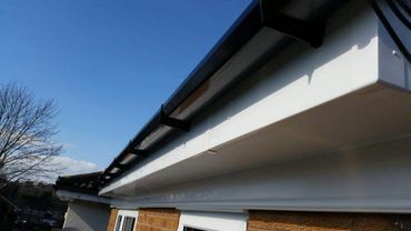 New fascia and guttering