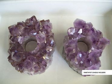 Amethyst c. s. - 17 each