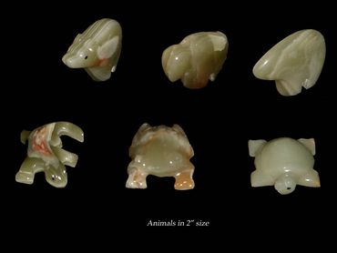 2" - frog, ttl, horse, geko,br, bflo