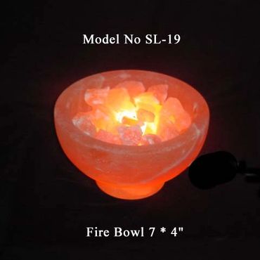 Fire Bowl Salt lamps
