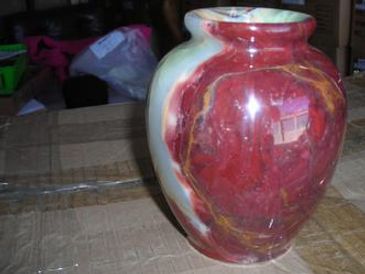 Jar on a tabl;e