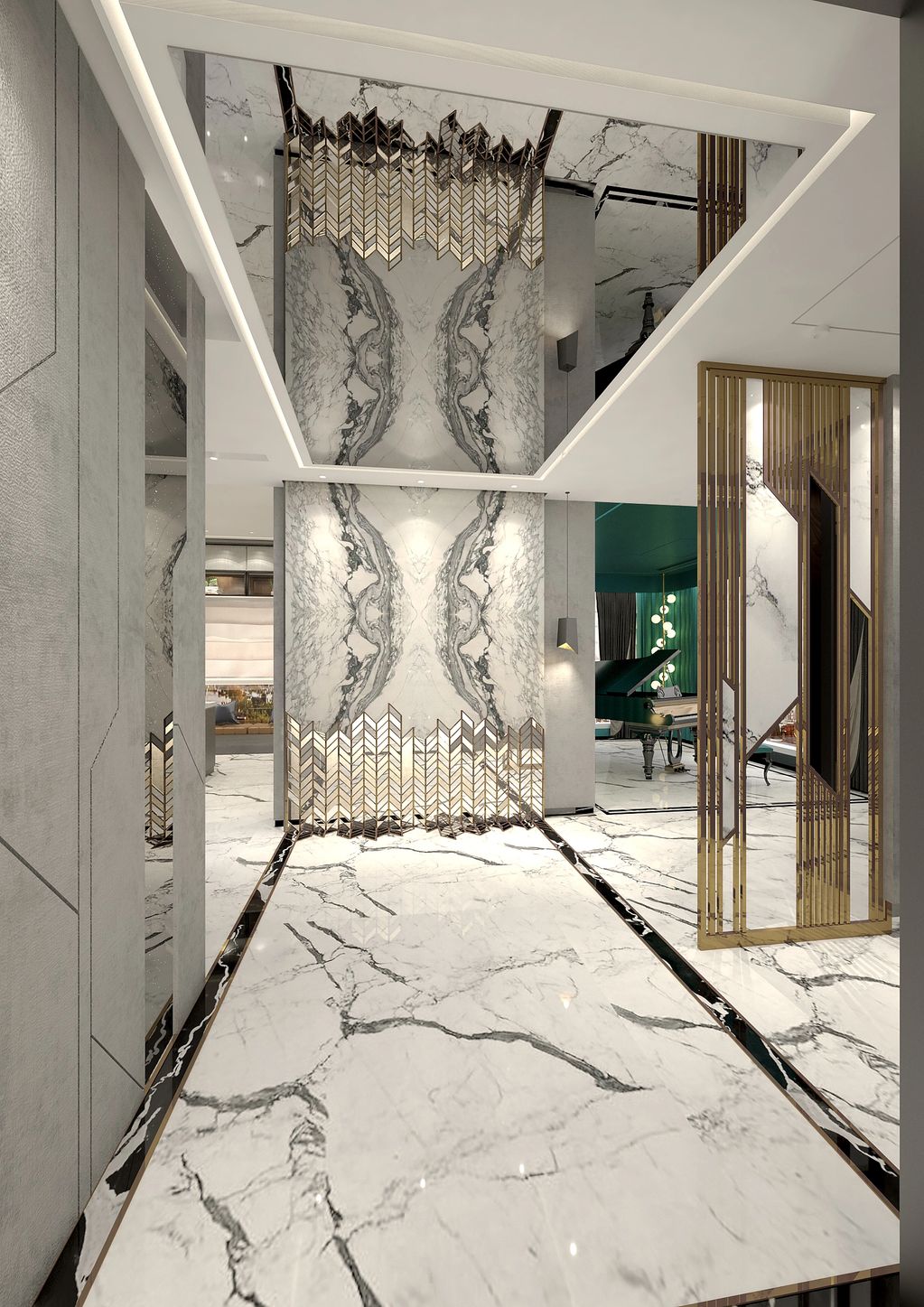 Residential Interior Design Architecture Set Design