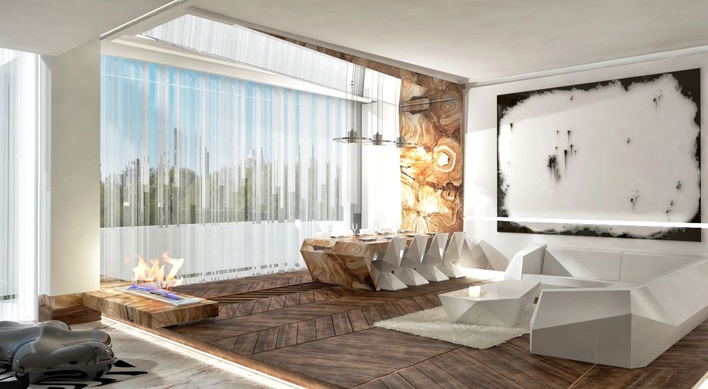 Residential Interior Design Architecture Set Design