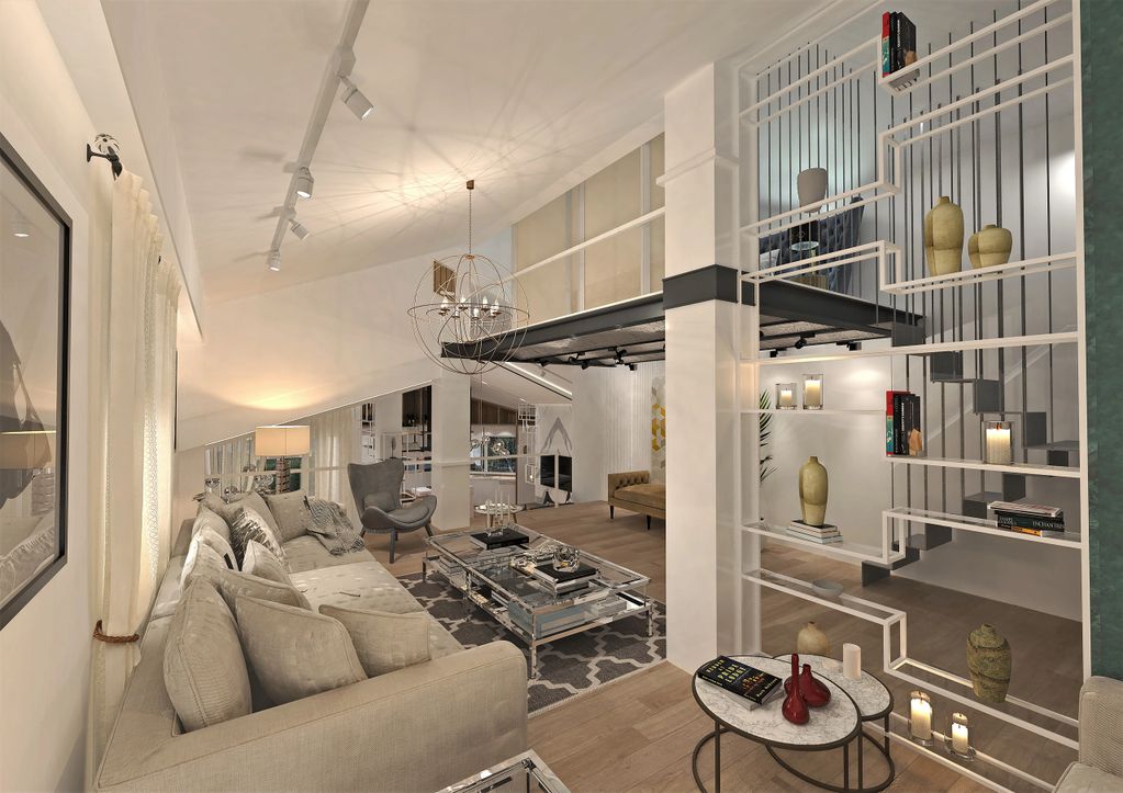 Residential Interior Design Architecture Set Design