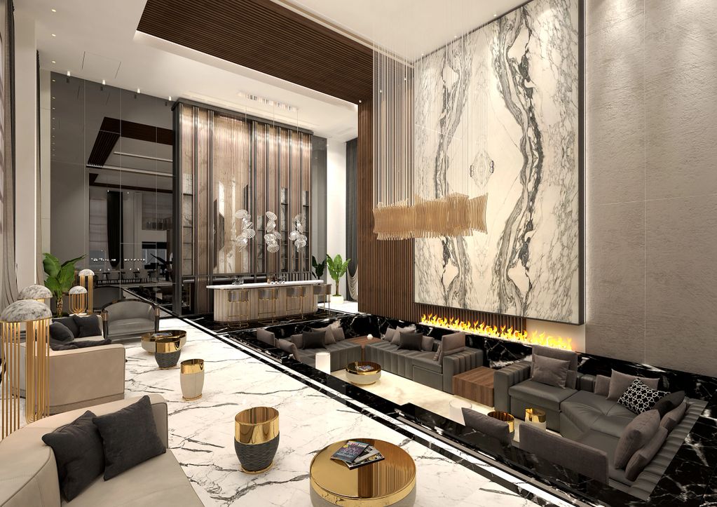 Residential Interior Design Architecture Set Design