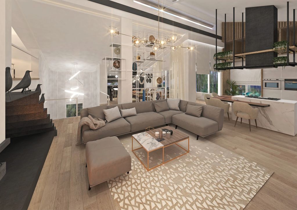 Residential Interior Design Architecture Set Design