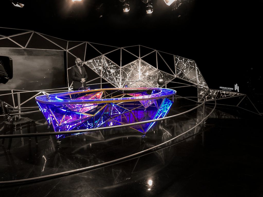 TV Set Design Interior Design Architecture Set