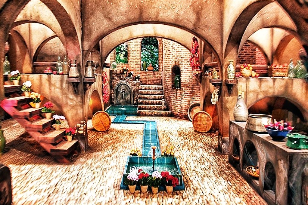 TV Set Design Interior Design Architecture Set