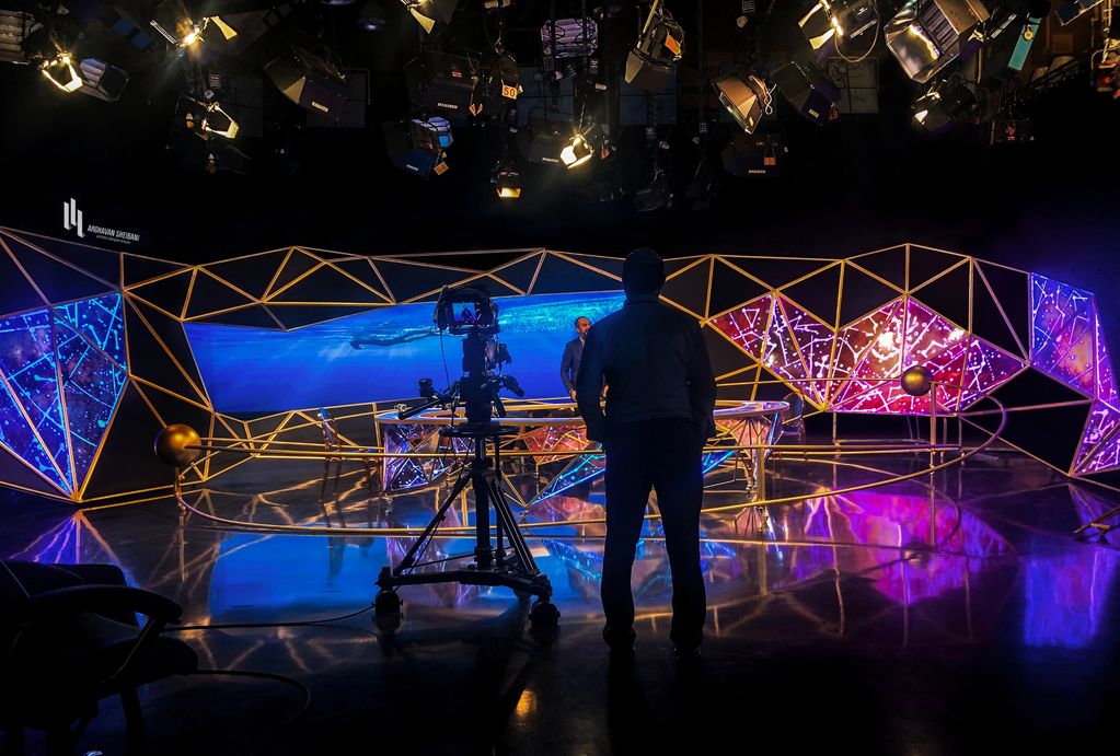 TV Set Design Interior Design Architecture Set