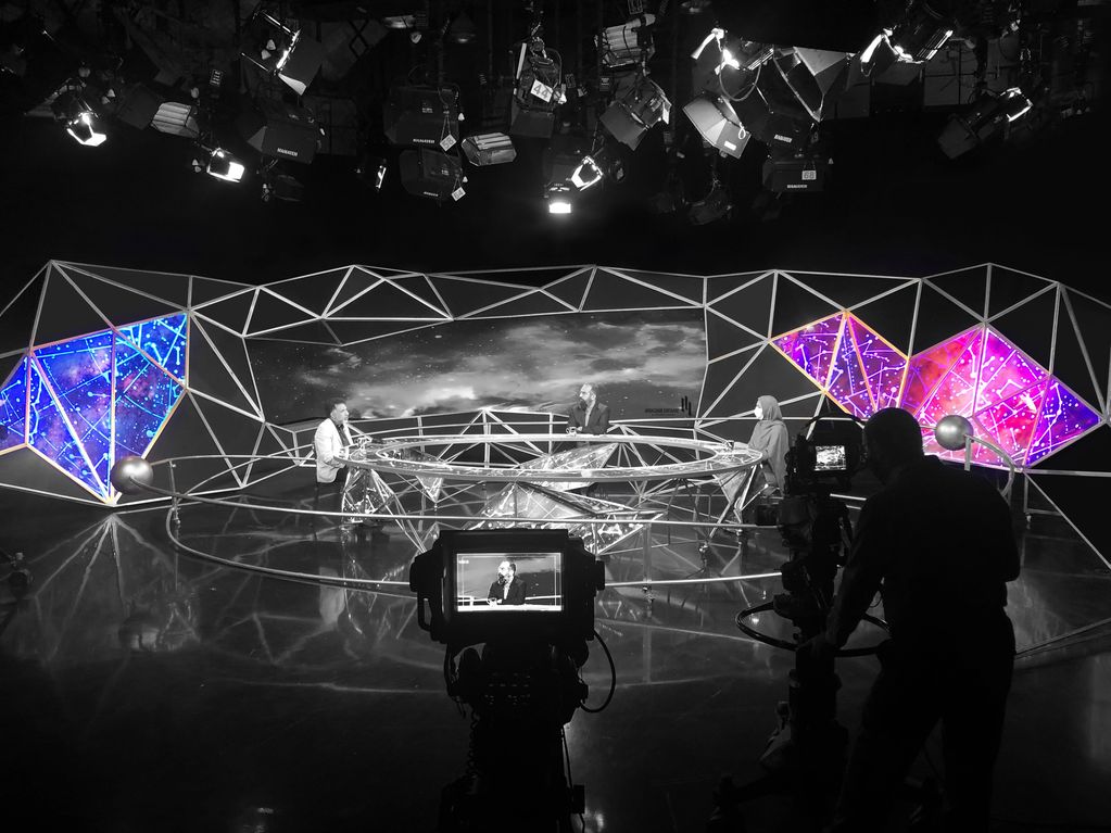 TV Set Design Interior Design Architecture Set