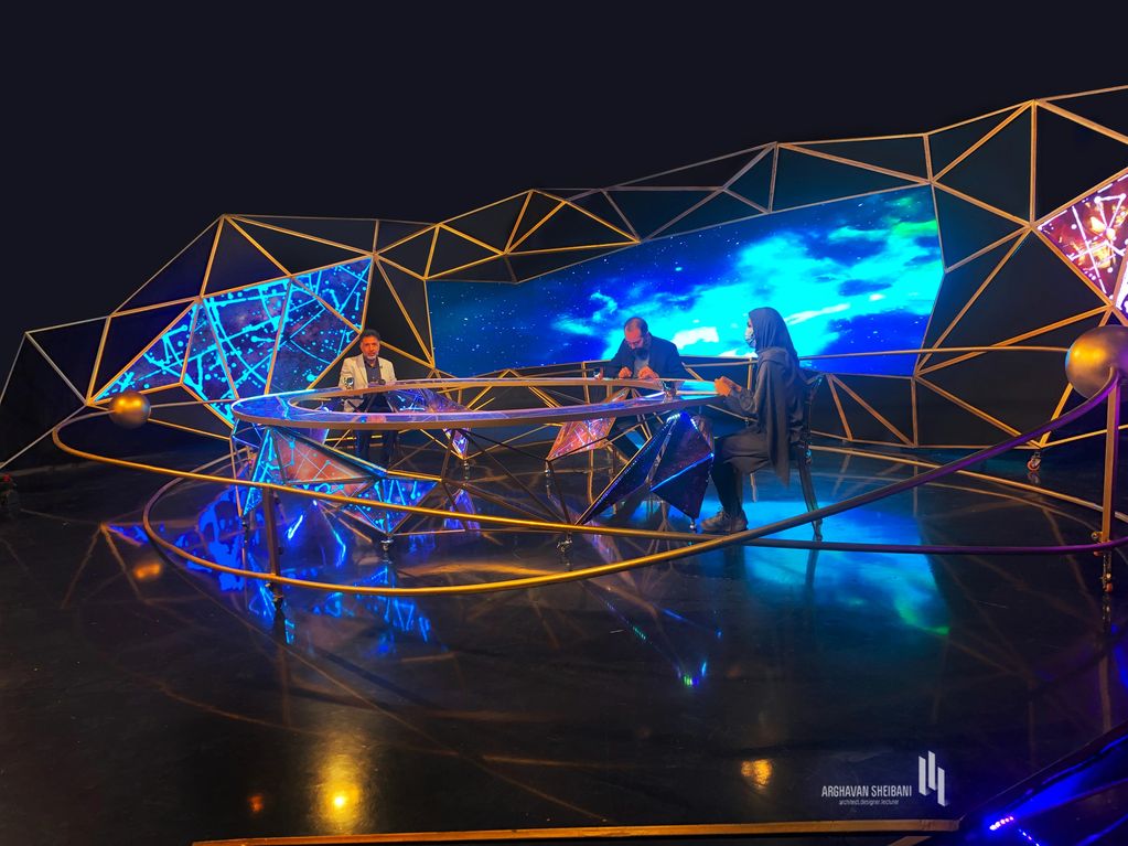 TV Set Design Interior Design Architecture Set