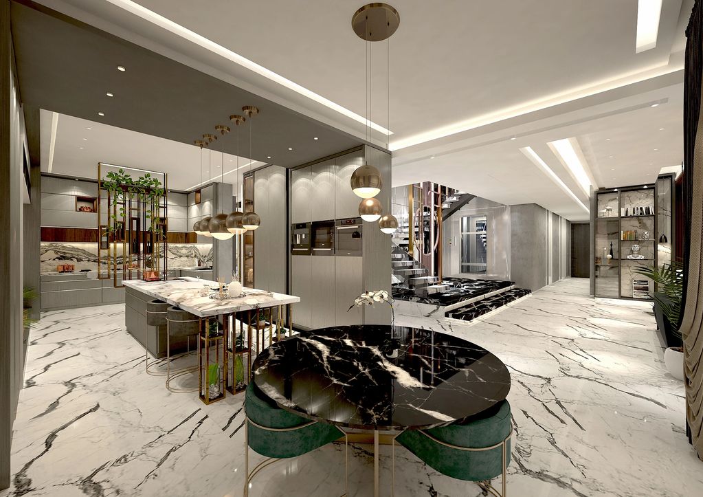 Residential Interior Design Architecture Set Design