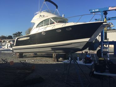 Hull color change using 3M Gloss Black